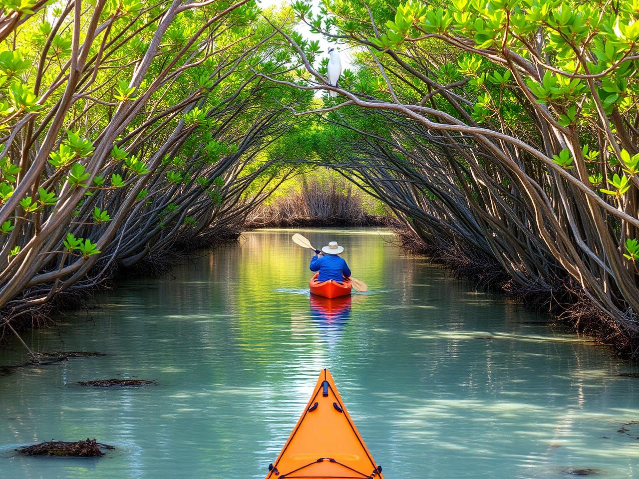 Don't let the name fool you. This is one of the most pristine mangrove and seagrass estuaries on the Gulf Coast, ideal for kayaking and birdwatching.