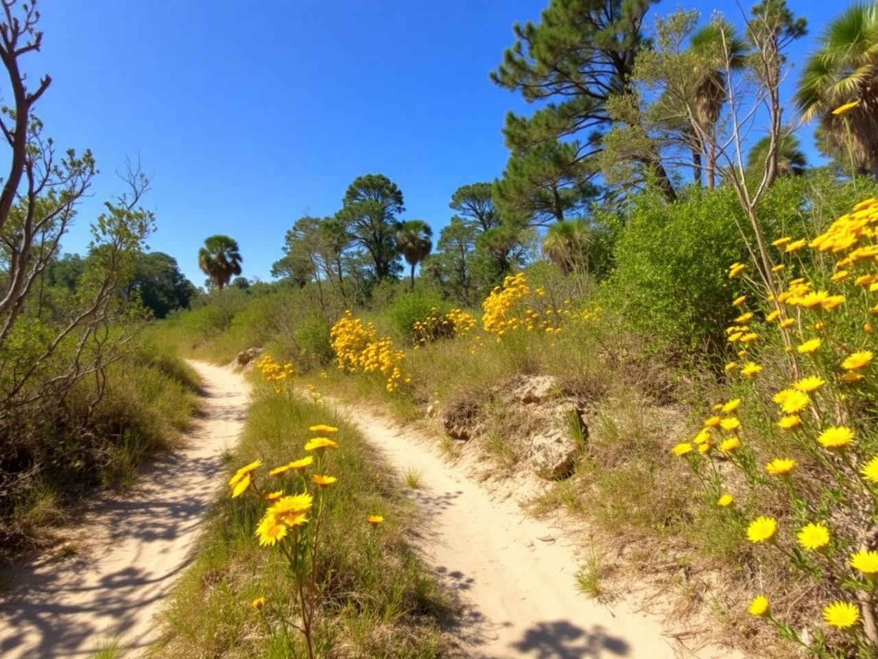 1,181 protected acres in the Bullfrog Creek watershed. Several miles of free hiking trails. Open daily 8 a.m. to 6 p.m.