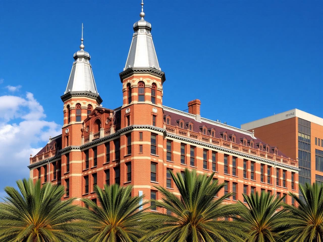 The 1891 Tampa Bay Hotel, now a museum and the historic centerpiece of the University of Tampa. The minarets that define the Tampa skyline. Free guided tours.