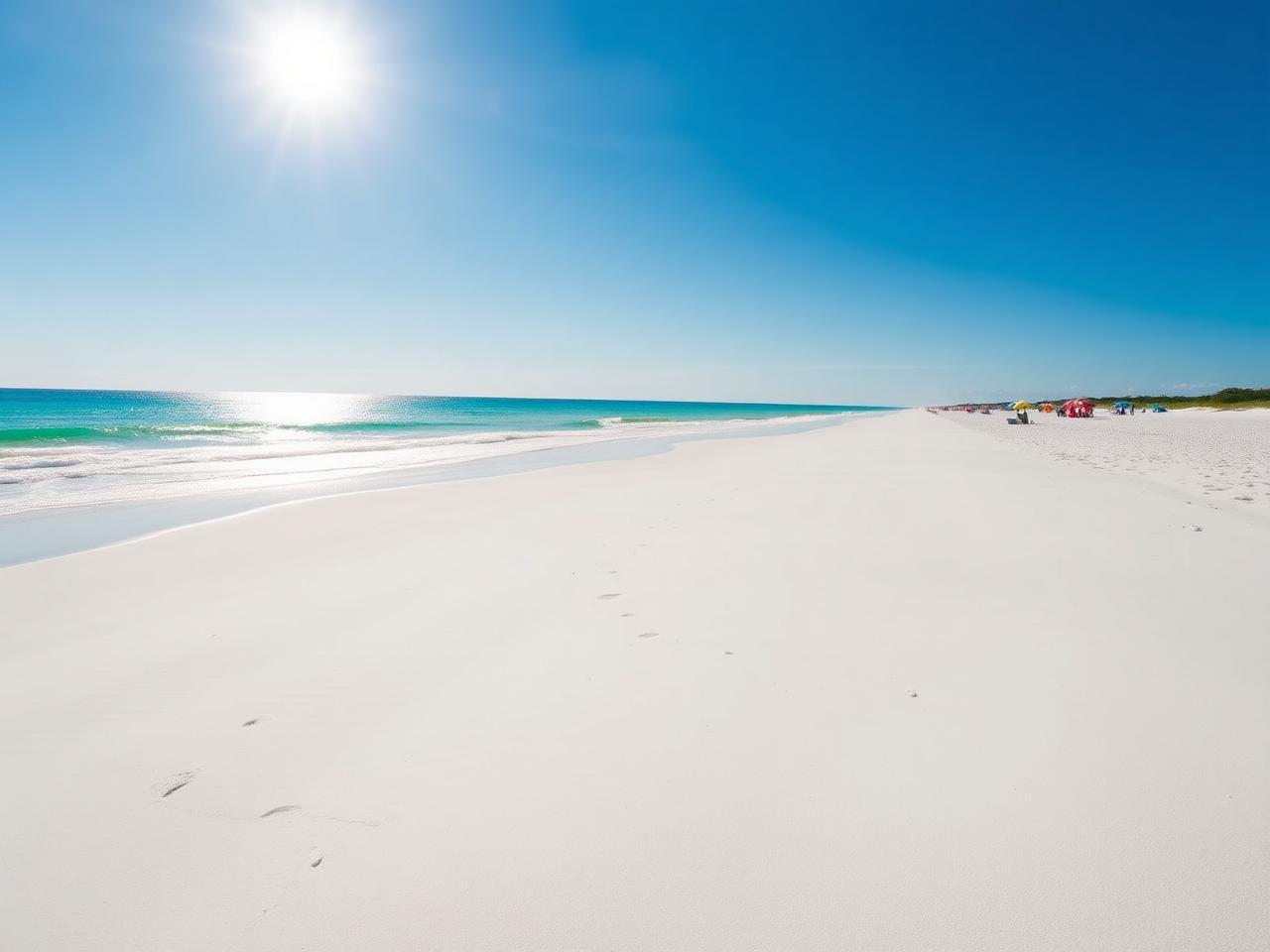 Consistently ranked among the top beaches in the United States. Powdery quartz sand stays cool to the touch. Free parking is the catch. go early.